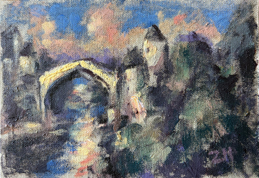 Zdenko Herceg — Correspondances #1 — original postcard artwork