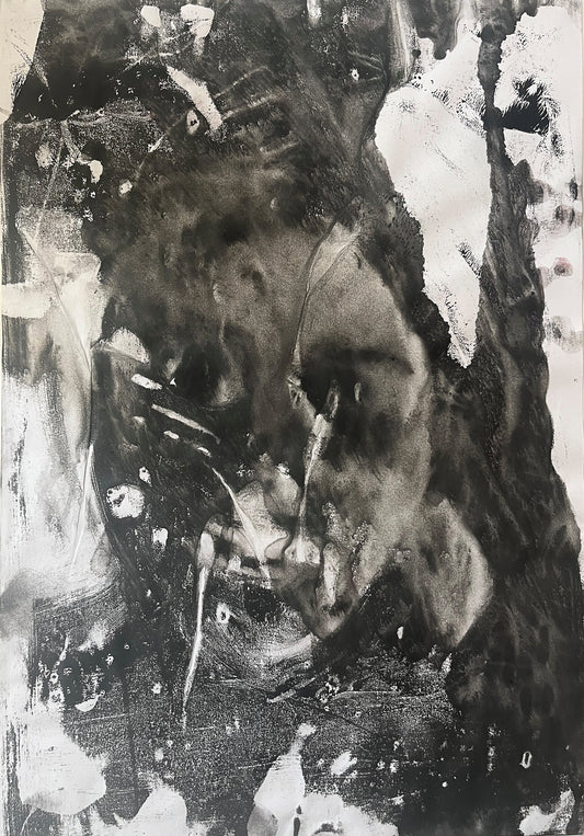 armelle TROUXE — Correspondances #2 — original postcard artwork