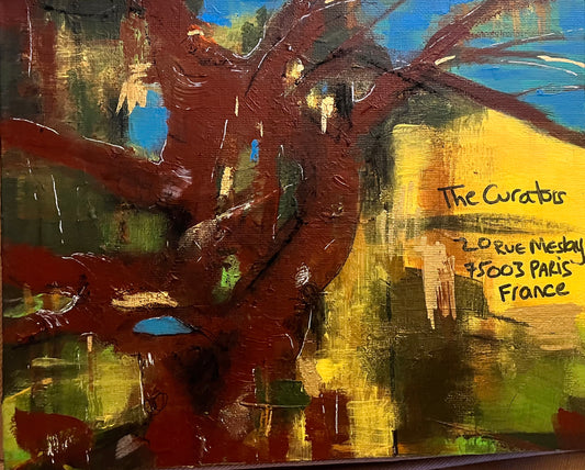 clare Dryden — Correspondances #1 — original postcard artwork