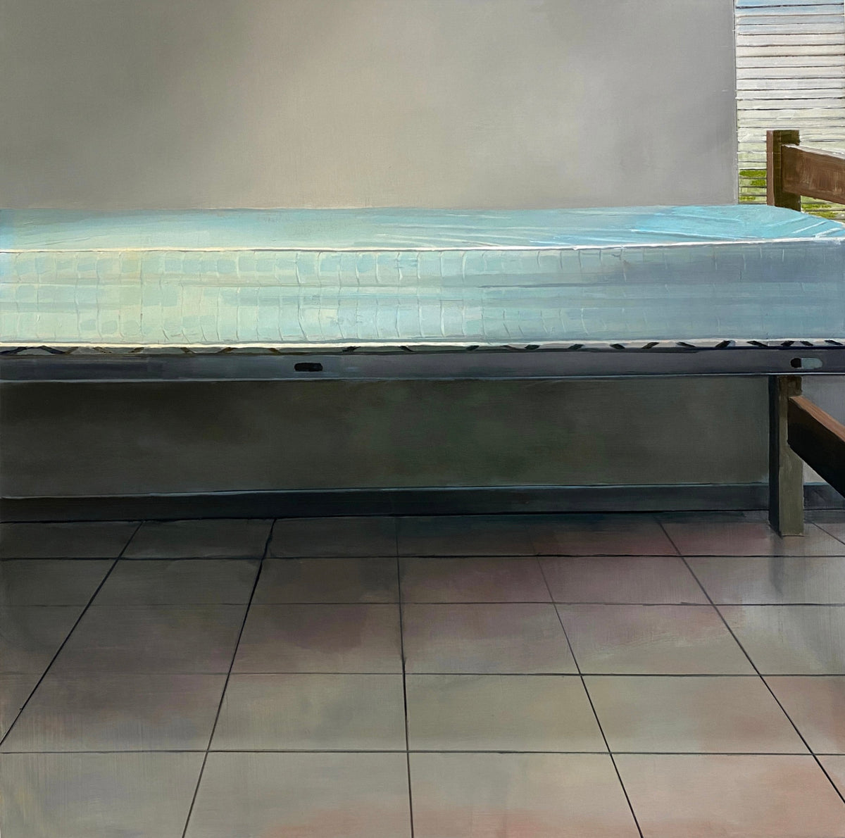 Dorm Bed Blue