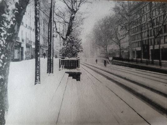 florence bachellier — Correspondances #1 — original postcard artwork
