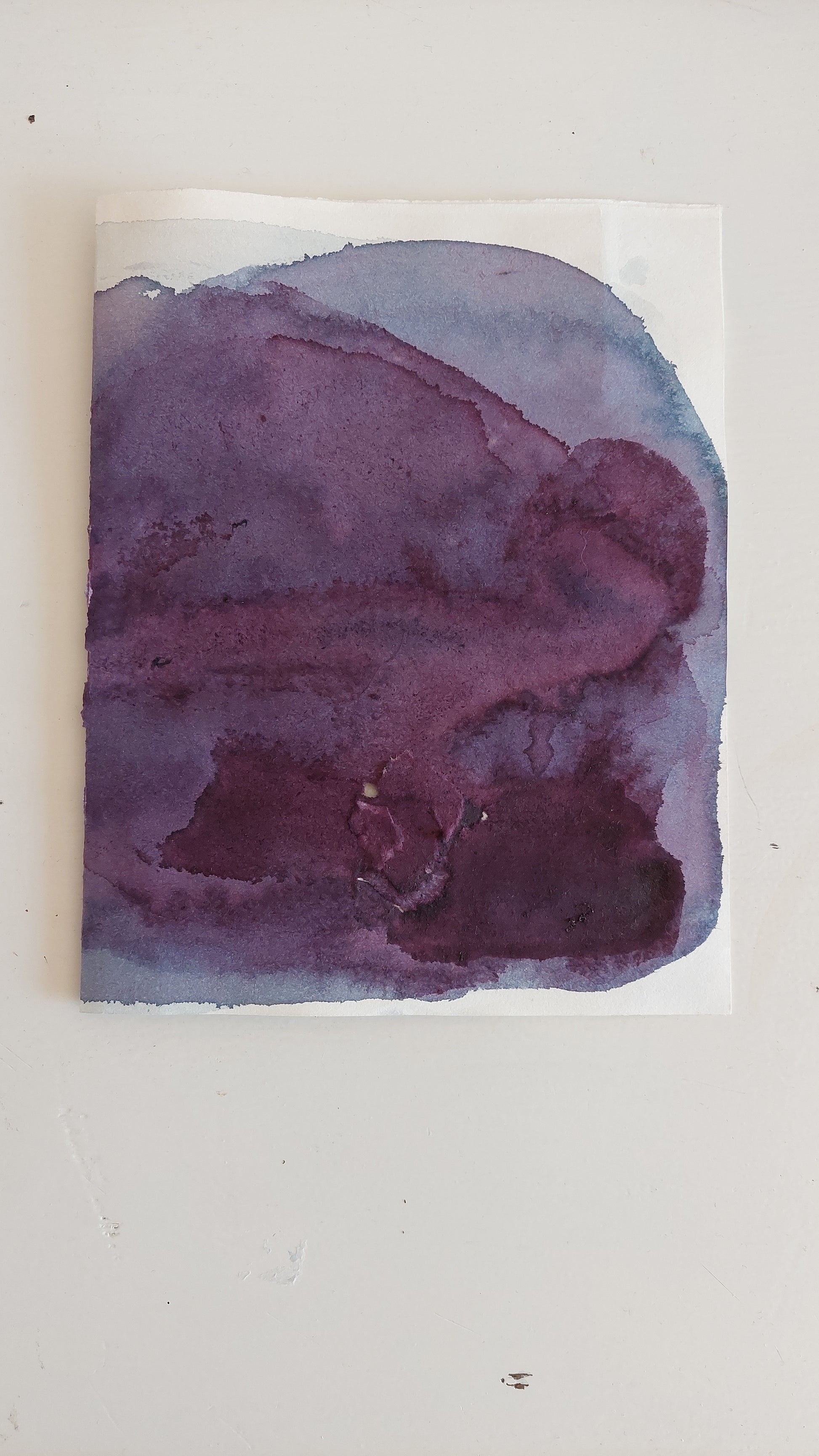 jelke reems — Correspondances #1 — original postcard artwork
