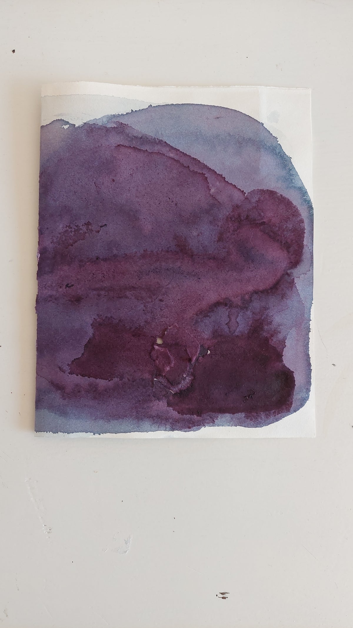 jelke reems — Correspondances #1 — original postcard artwork