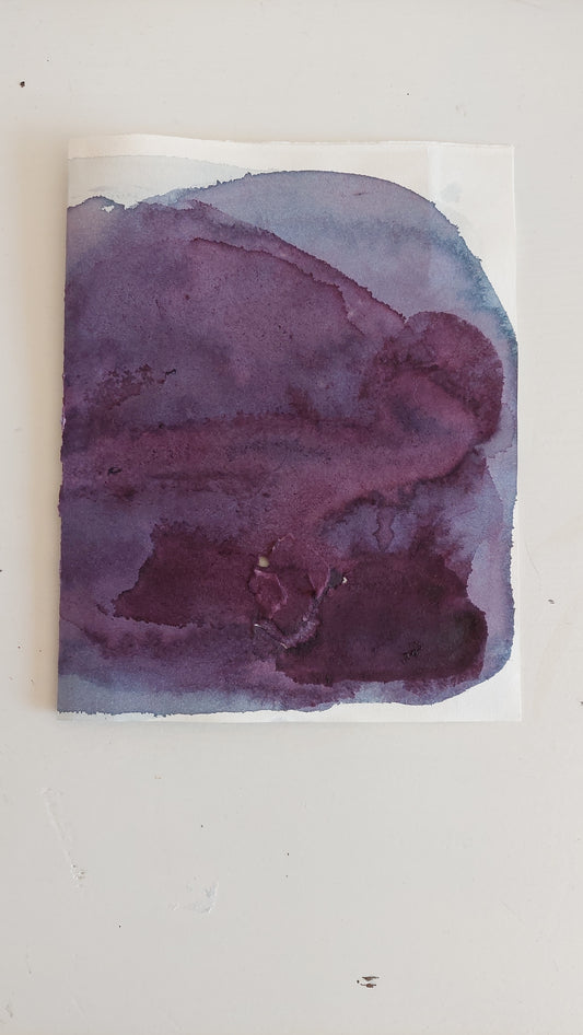 jelke reems — Correspondances #1 — original postcard artwork