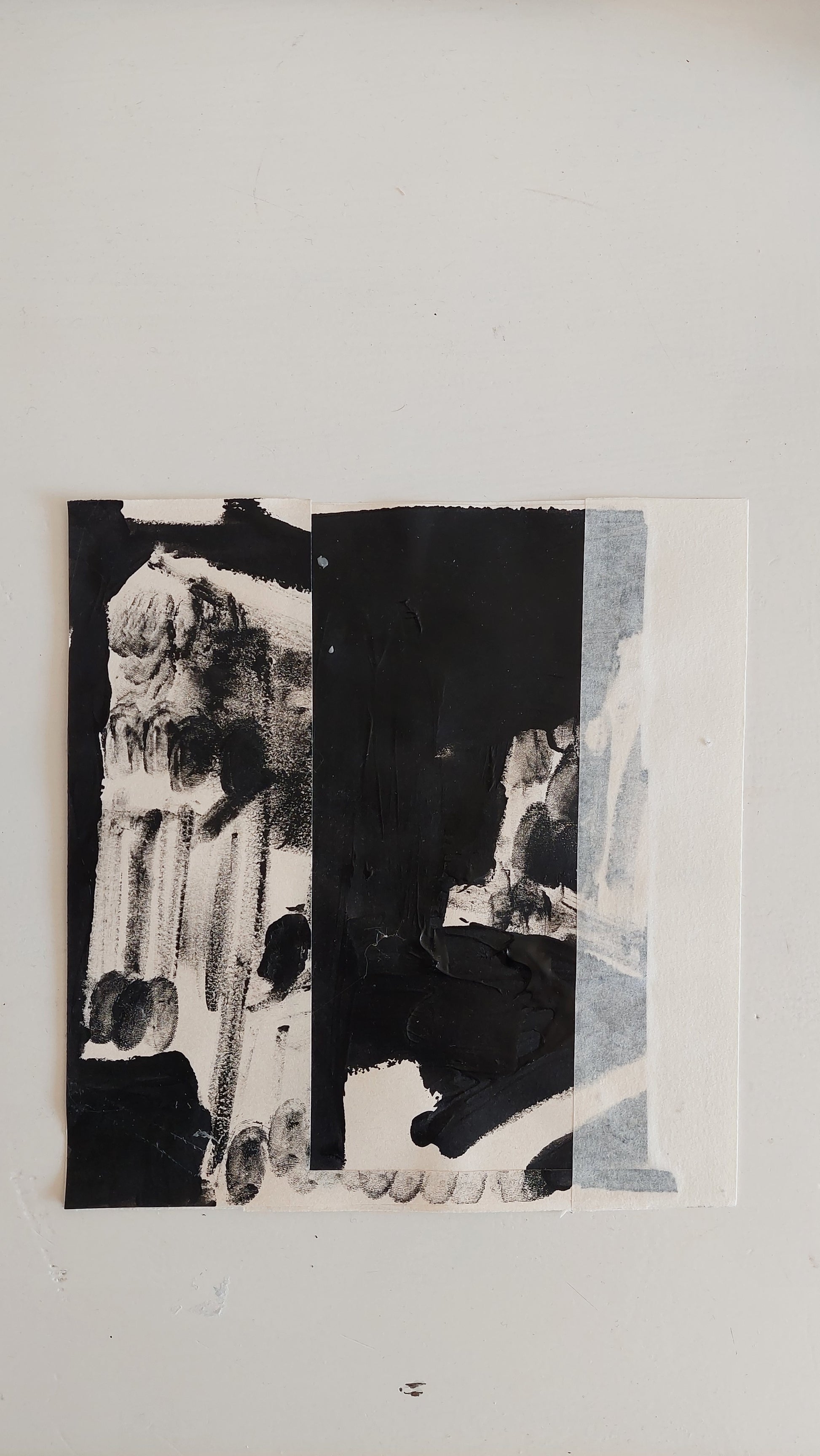 jelke reems — Correspondances #2 — original postcard artwork