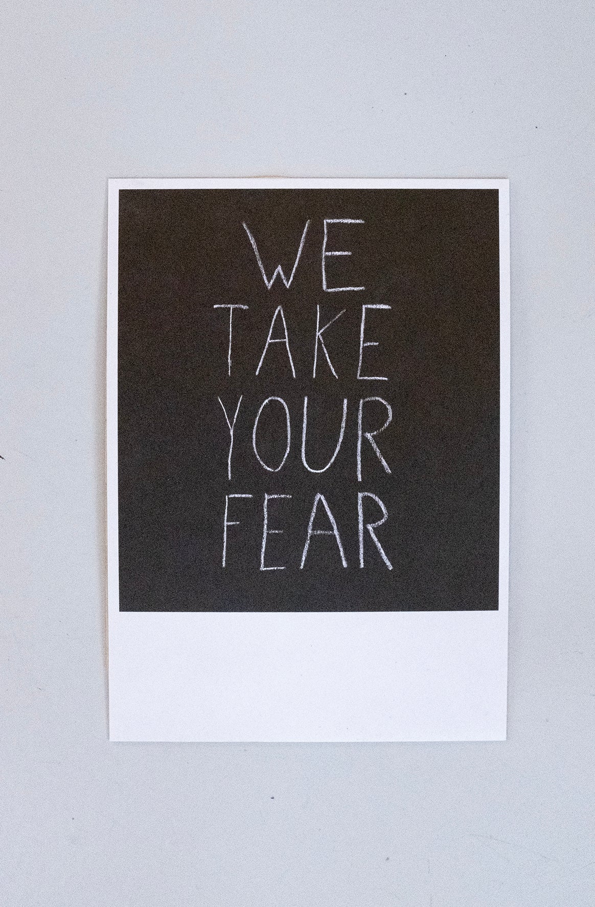 jeroen de wandel — Correspondances #1 — original postcard artwork