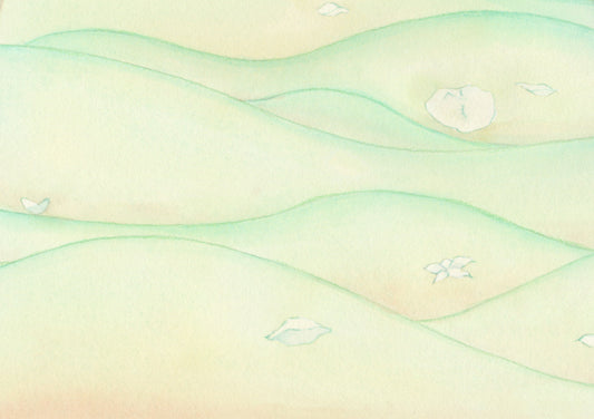 ke xu — Correspondances #3 — original postcard artwork