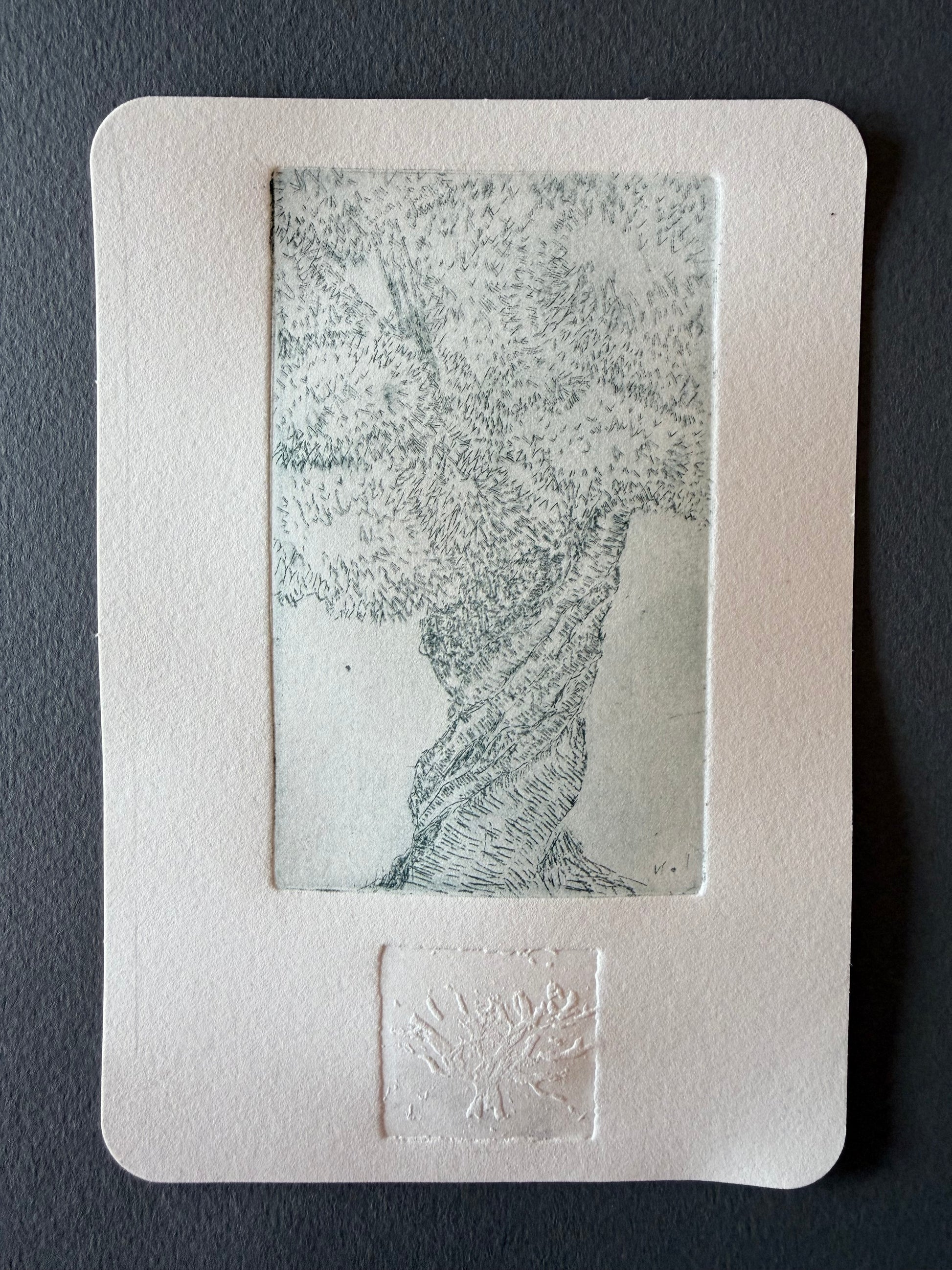 maria pavlenko — Correspondances #2 — original postcard artwork