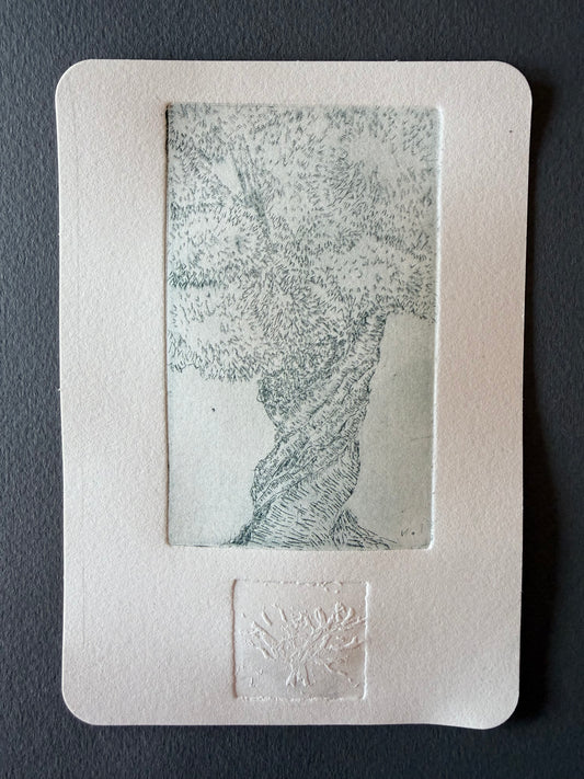 maria pavlenko — Correspondances #2 — original postcard artwork