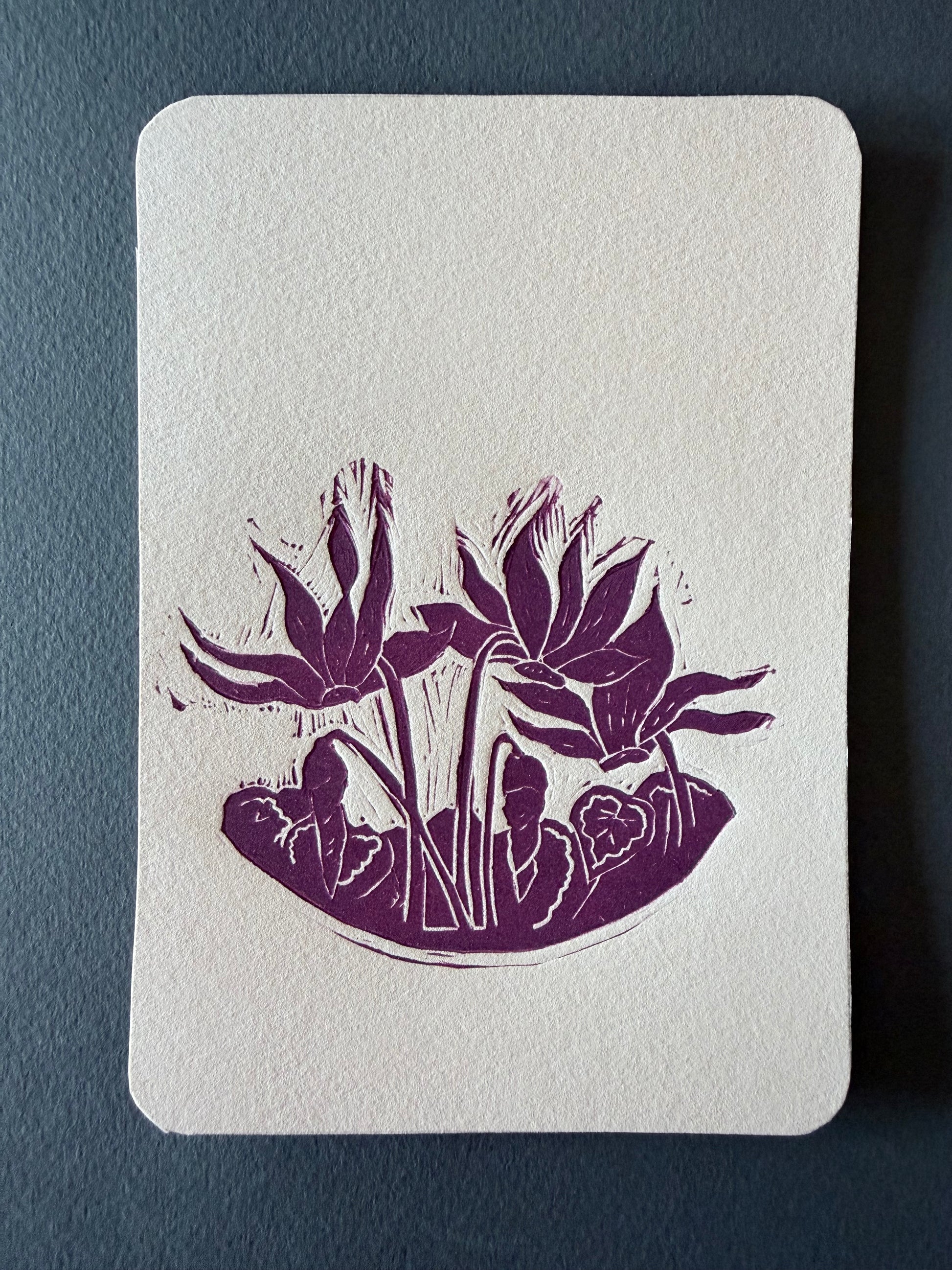 maria pavlenko — Correspondances #3 — original postcard artwork