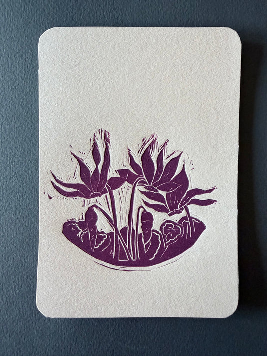 maria pavlenko — Correspondances #3 — original postcard artwork