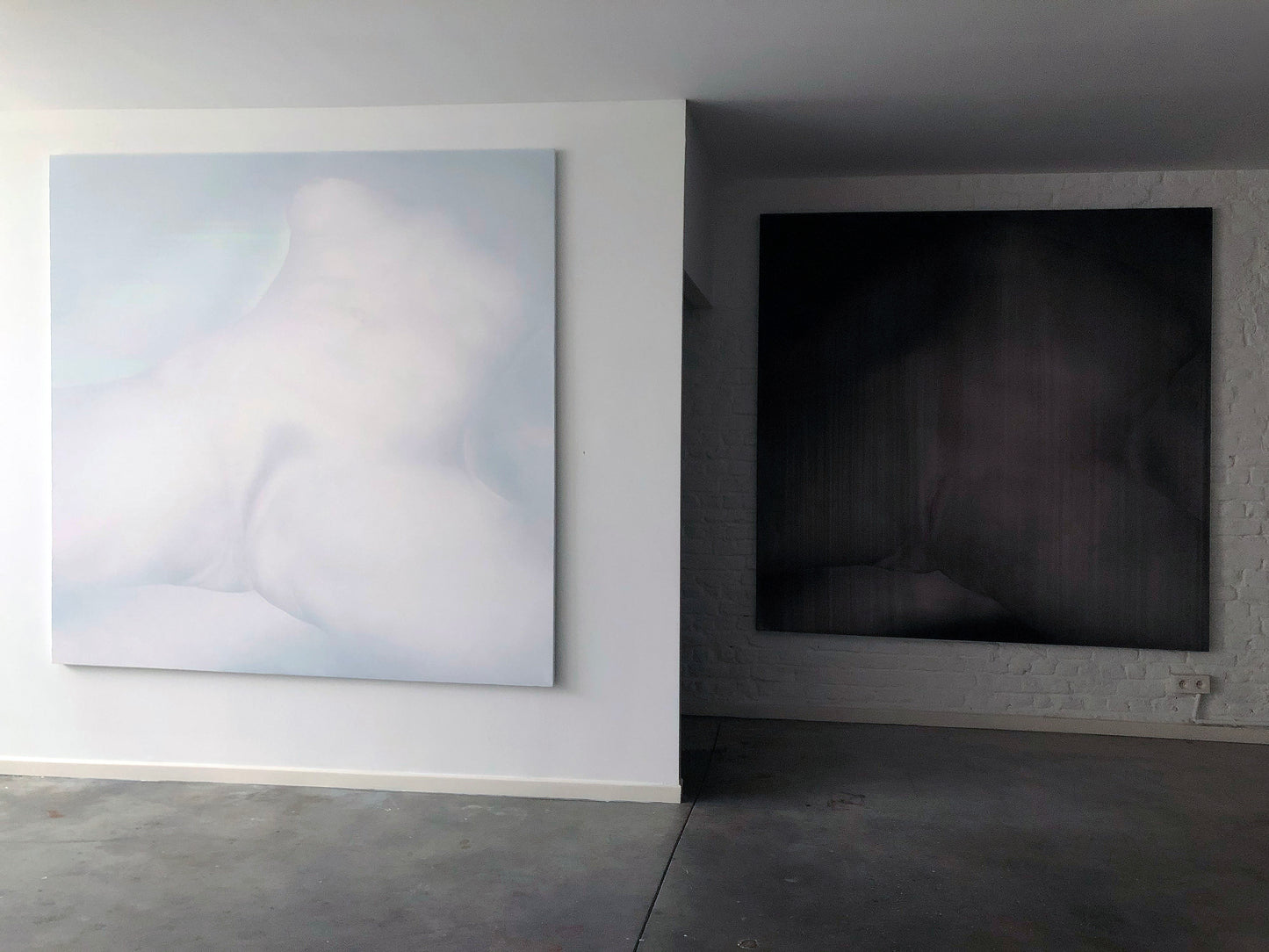 L'ORIGINE 2 -Variation of L'ORIGINE DU MONDE  by COURBET (Copy)