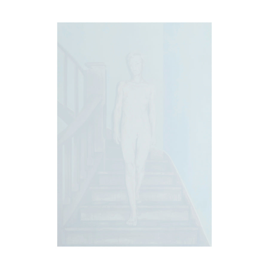 GRAND NU DESCENDANT L'ESCALIER - Variation of "NU SUR UN ESCALIER" by RICHTER