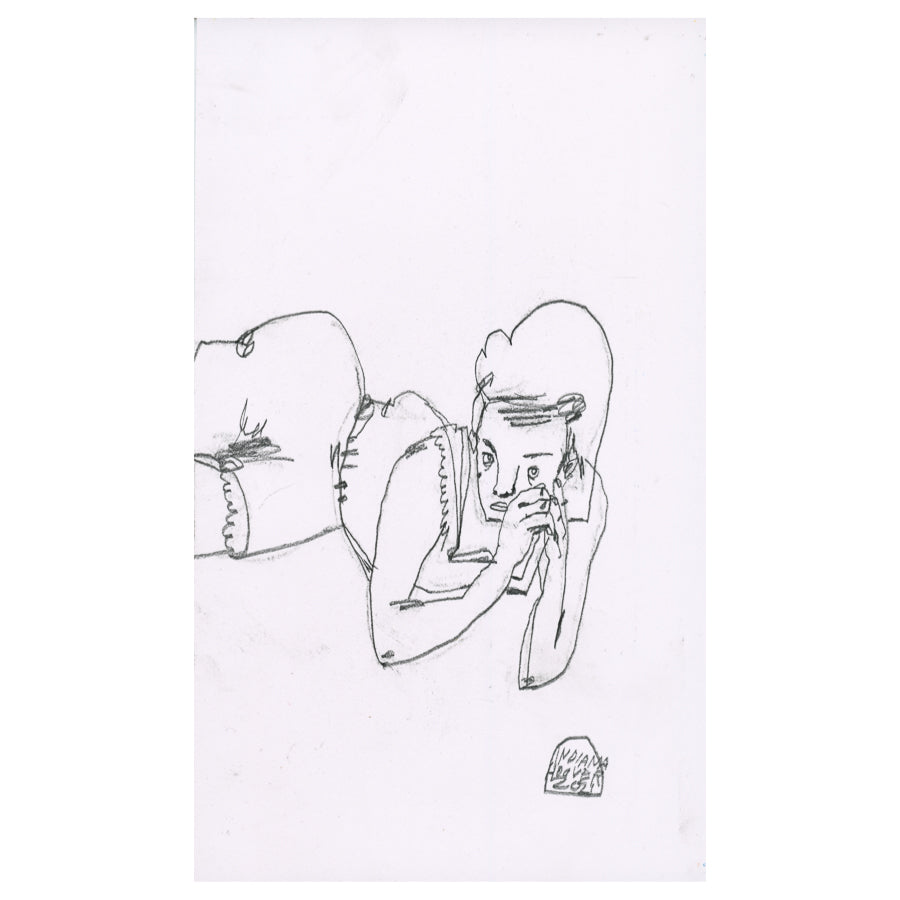 Egon Schiele Drawing 03