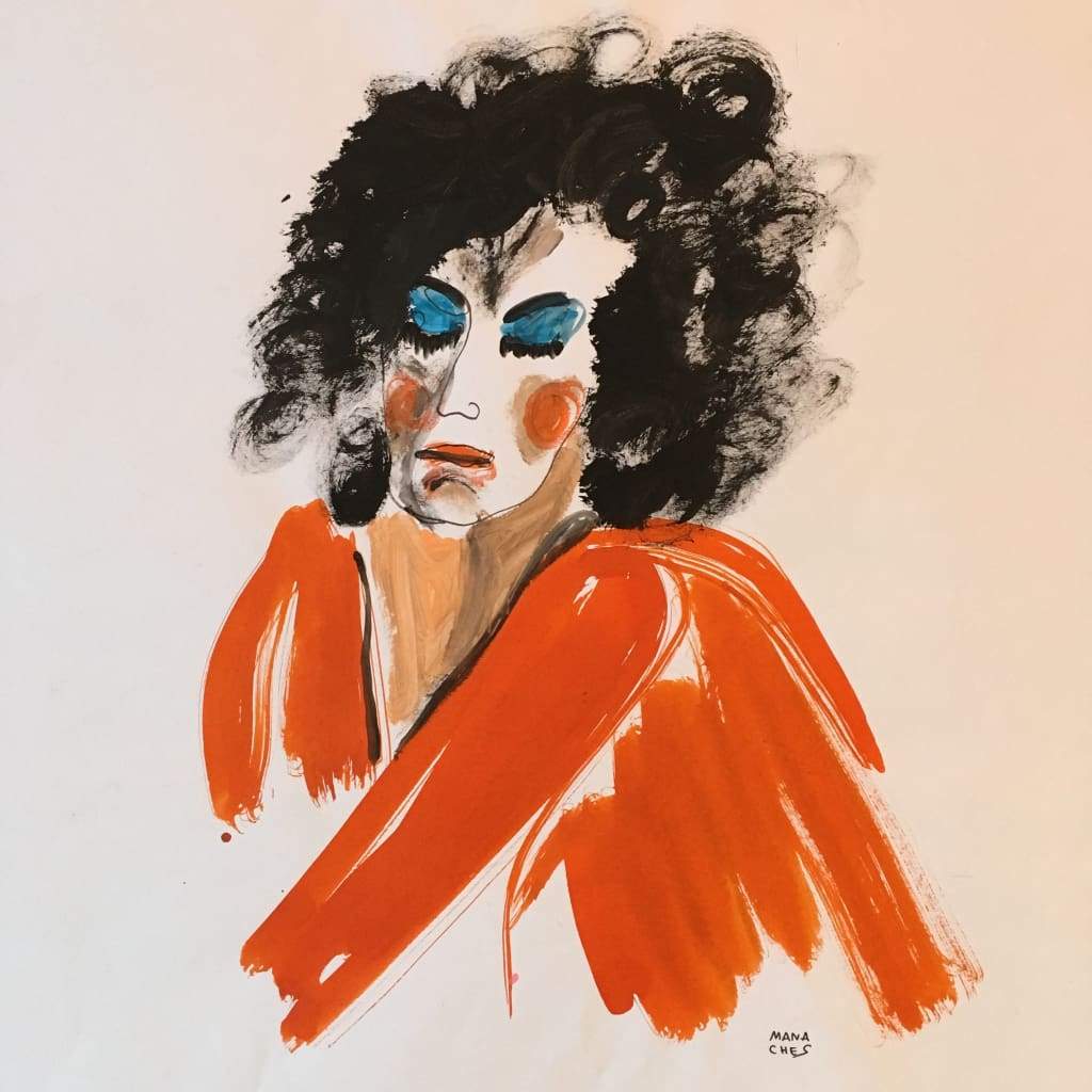Cécile, portrait - Sophie Manaches - The Curators