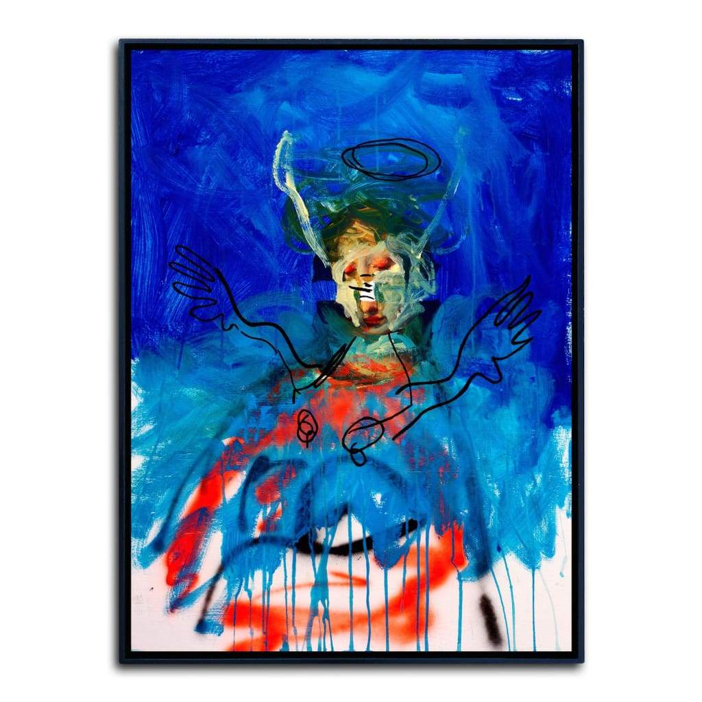 Emanuele Tozzoli Doppio sogno 1000-2500 Abstract Acrylic America basquiat thecurators.com