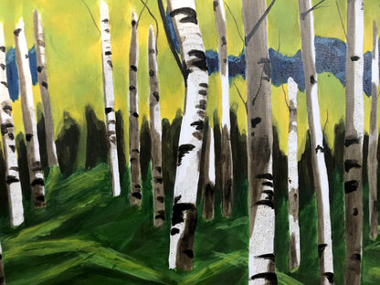 Forêt de bouleaux (Birch forest) - The Curators