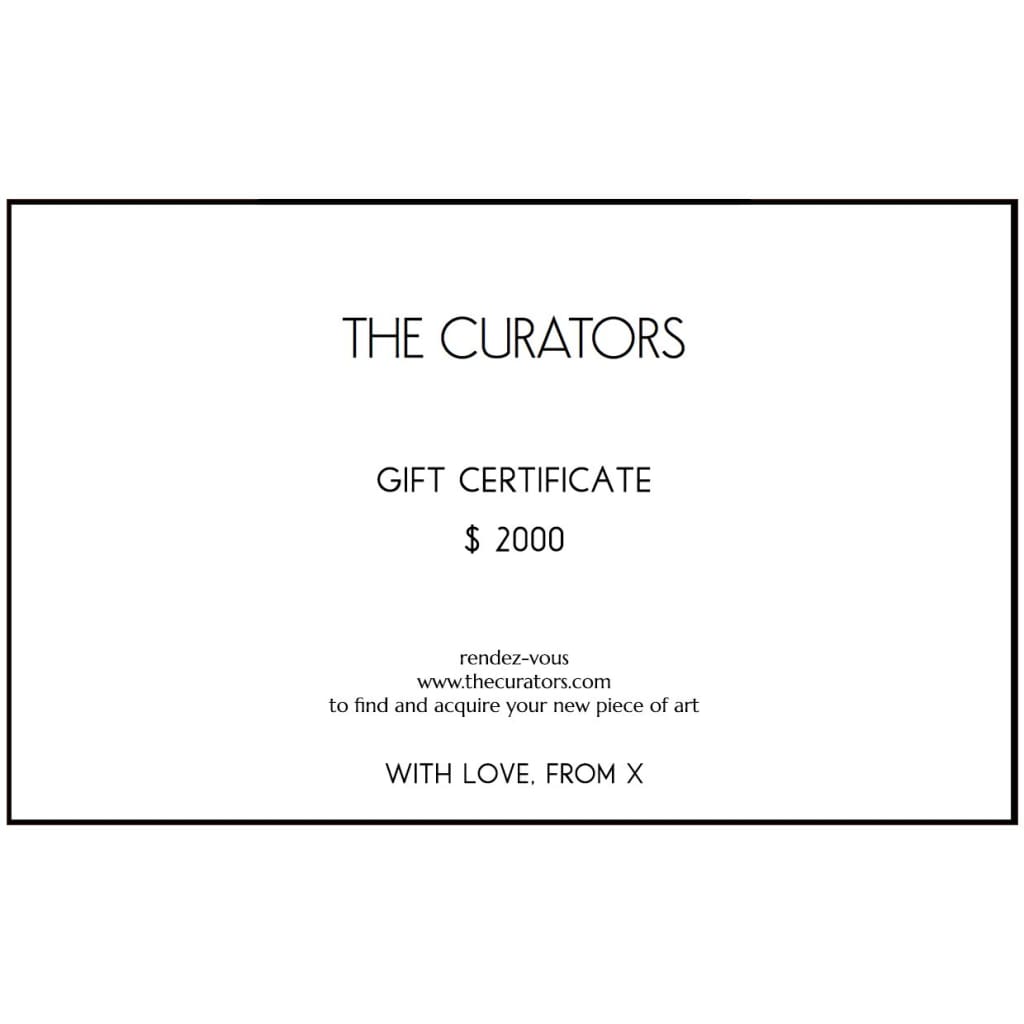 Gift Card 2 000$ - The Curators