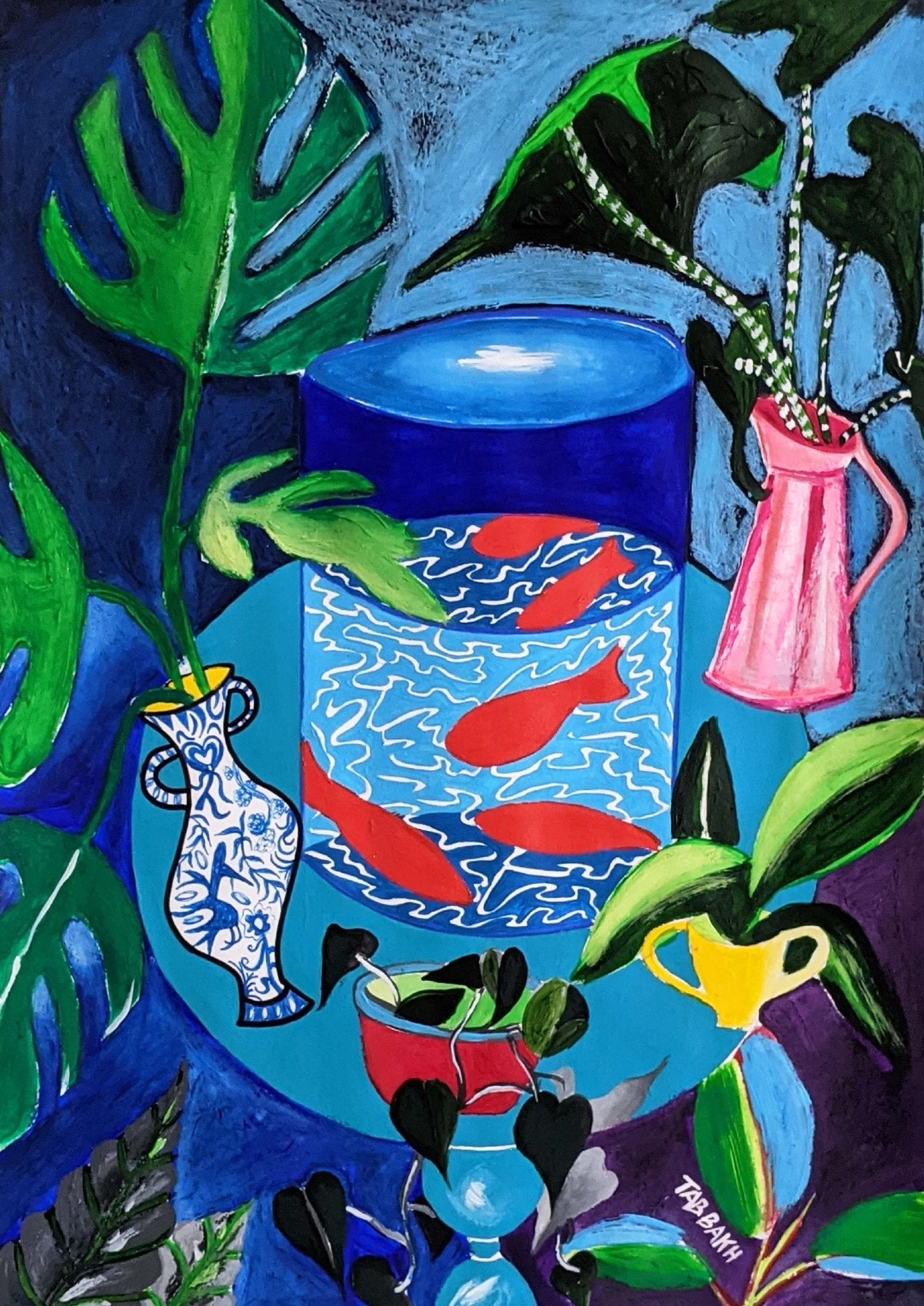 Hommage à Matisse et ses Poissons Rouges - The Curators