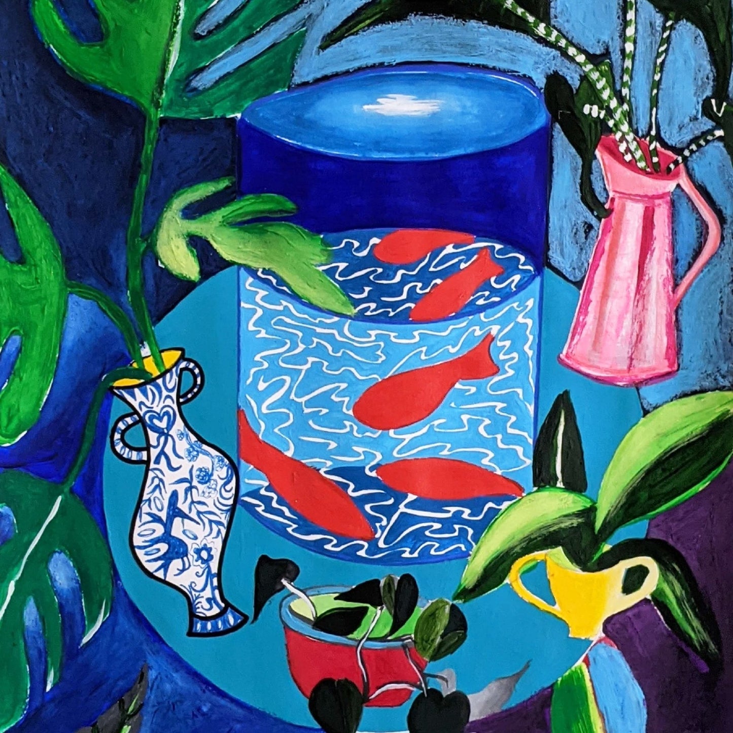 Hommage à Matisse et ses Poissons Rouges - The Curators