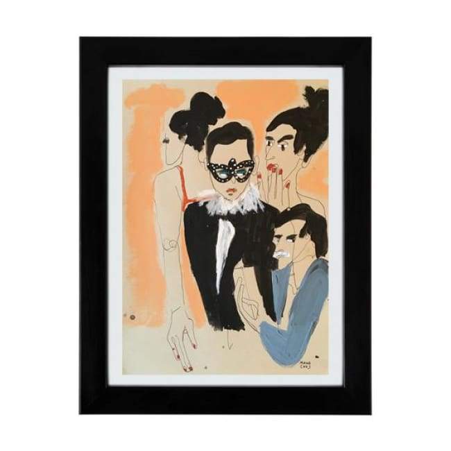Homme au masque (Man with mask) - The Curators