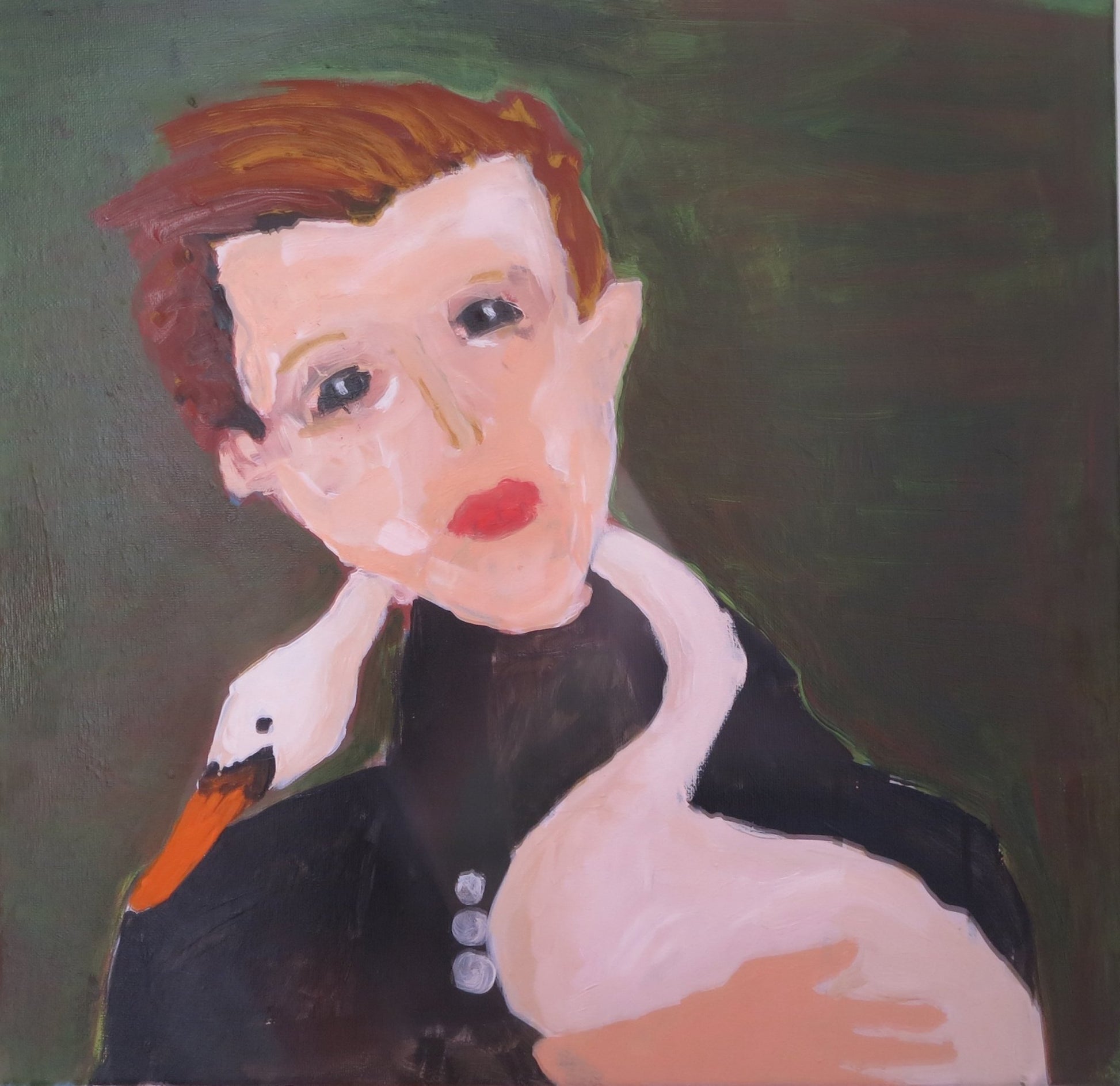 Portrait with a swan - The Curators