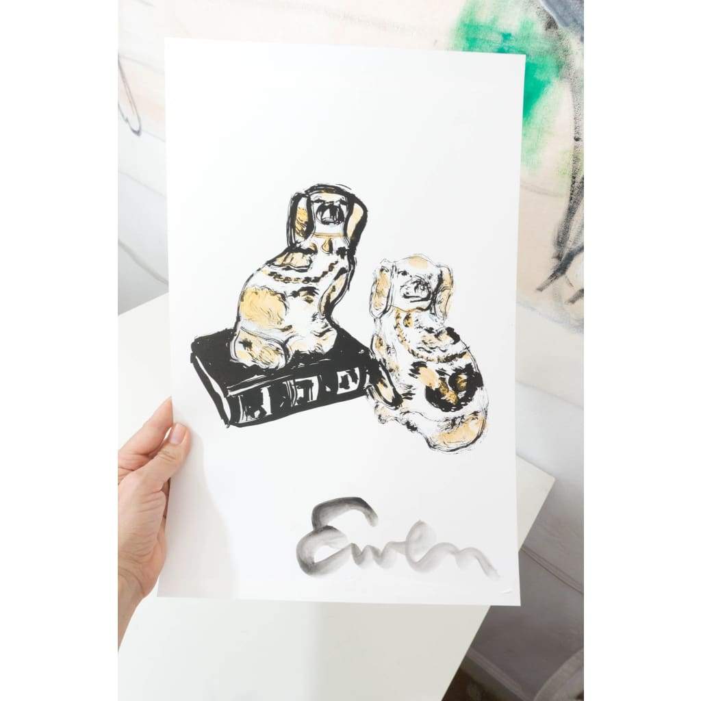 Staffordshire Dogs (Gold) - The Curators