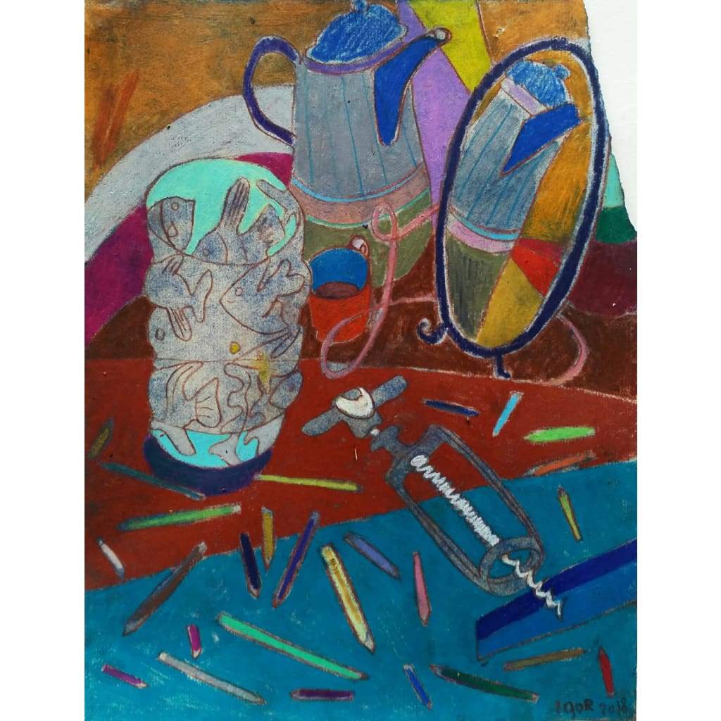 The Cup With Fish Pattern - The Curators