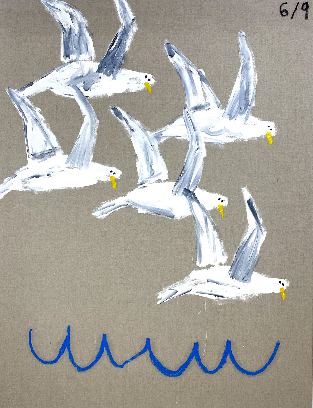 Seagulls and the Sea 6/9